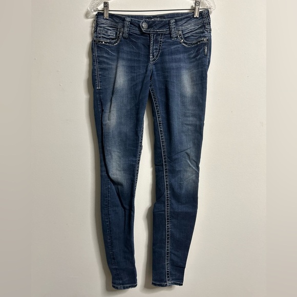 Silver Jeans Tuesday Skinny - Picture 1 of 6